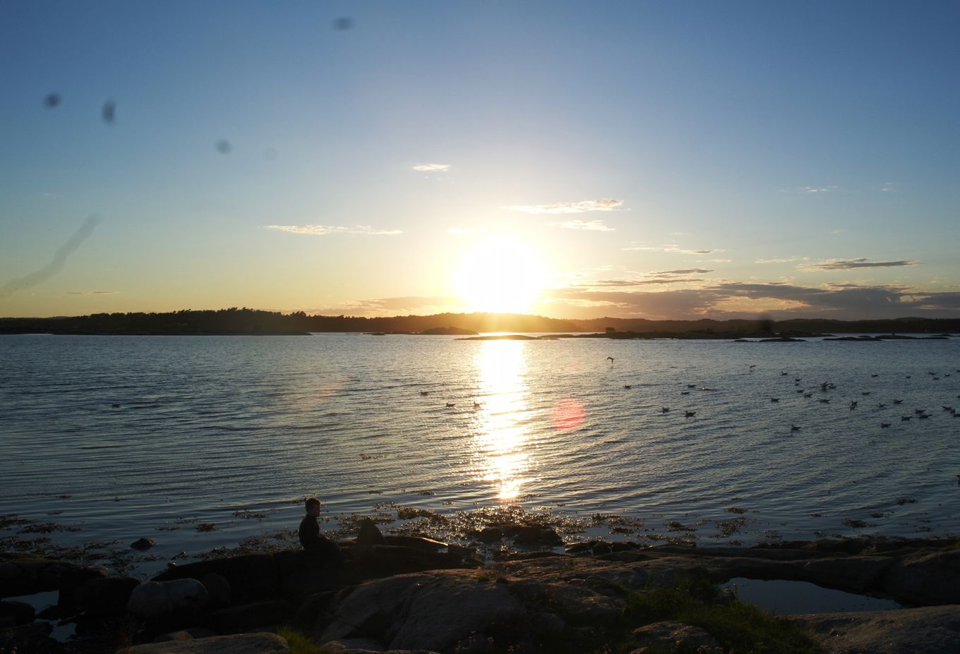 Solnedgang Hudøy Solnedgang Hudøy