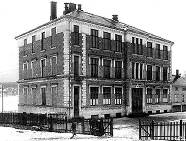Grorud skole i 1925